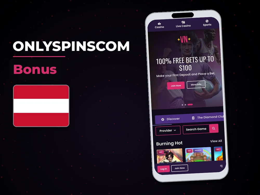 Onlyspinscom - Bonus