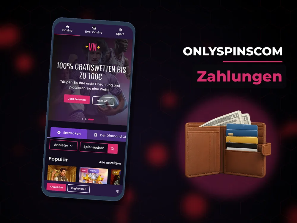 Onlyspinscom - Zahlungen