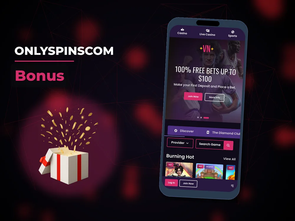 Onlyspinscom - Bonus